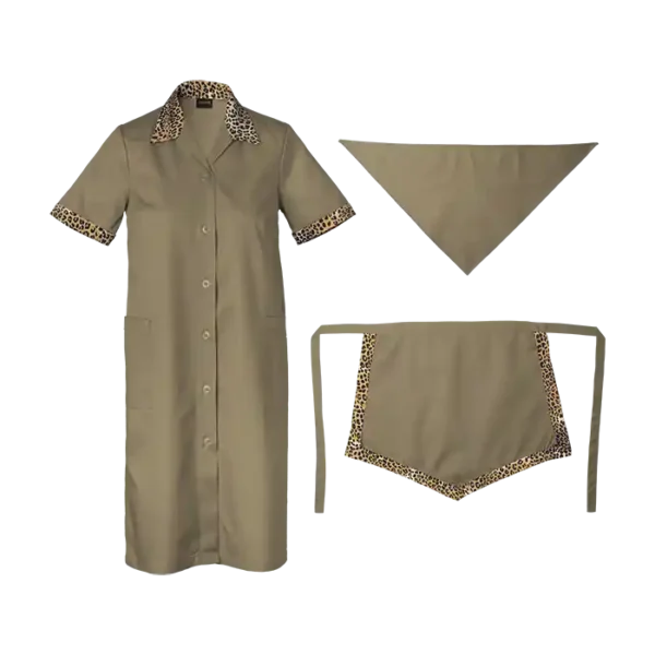 Canteen Dress Set leopard
