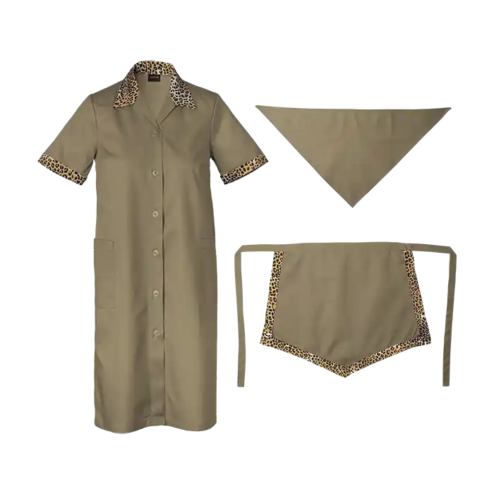 Canteen Dress Set leopard