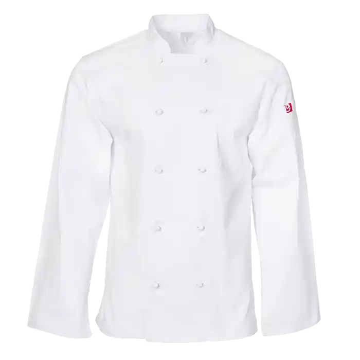 Chef Jacket Executive Long Sleeve Pop Button
